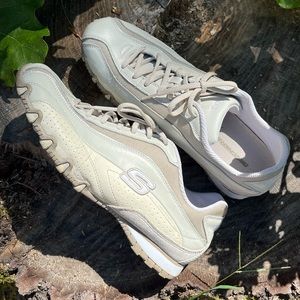 Y2K Skechers Sporty Topliner Biker Sneakers Size 10